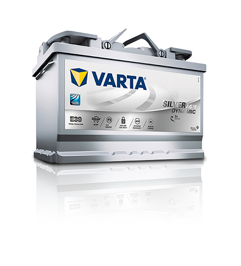 Аккумуляторы VARTA® Silver Dynamic AGM предлагают лучшие технологии и предназначены для автомобилей класса люкс с высоким энергопотреблением.